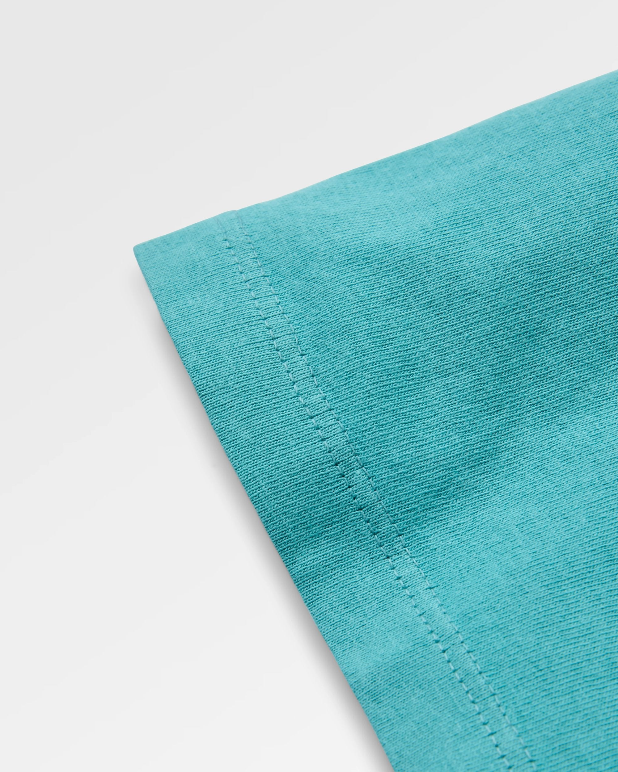 Classic Logo T-Shirt - Ocean Teal - Flatlay
