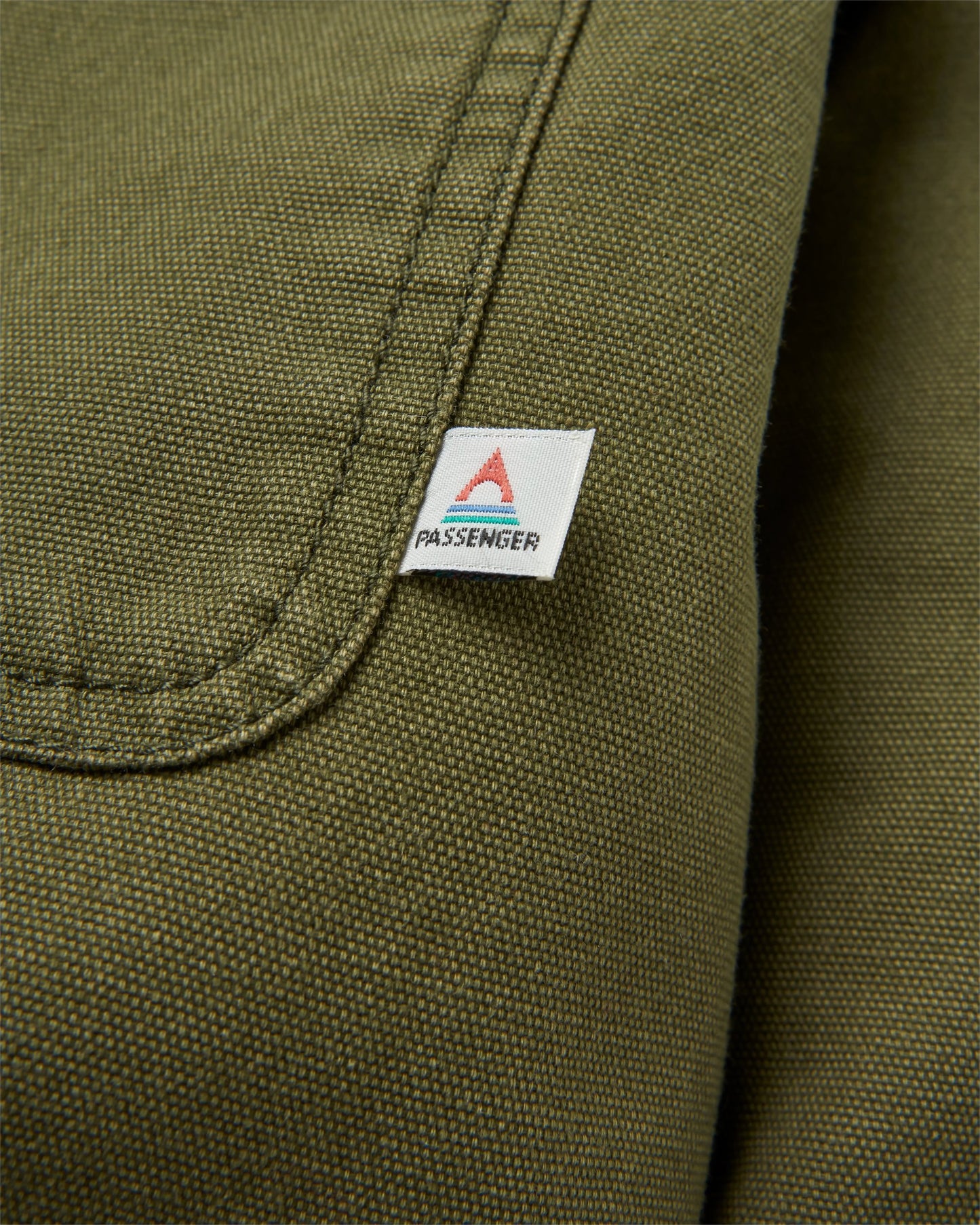 Falcon Organic Canvas Jacket - Khaki