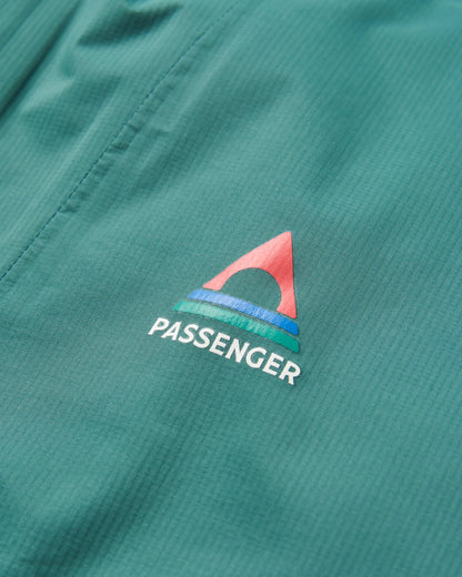 Trailscape Lite Men's Recycled Waterproof Jacket - Deep Ocean - Flatlay