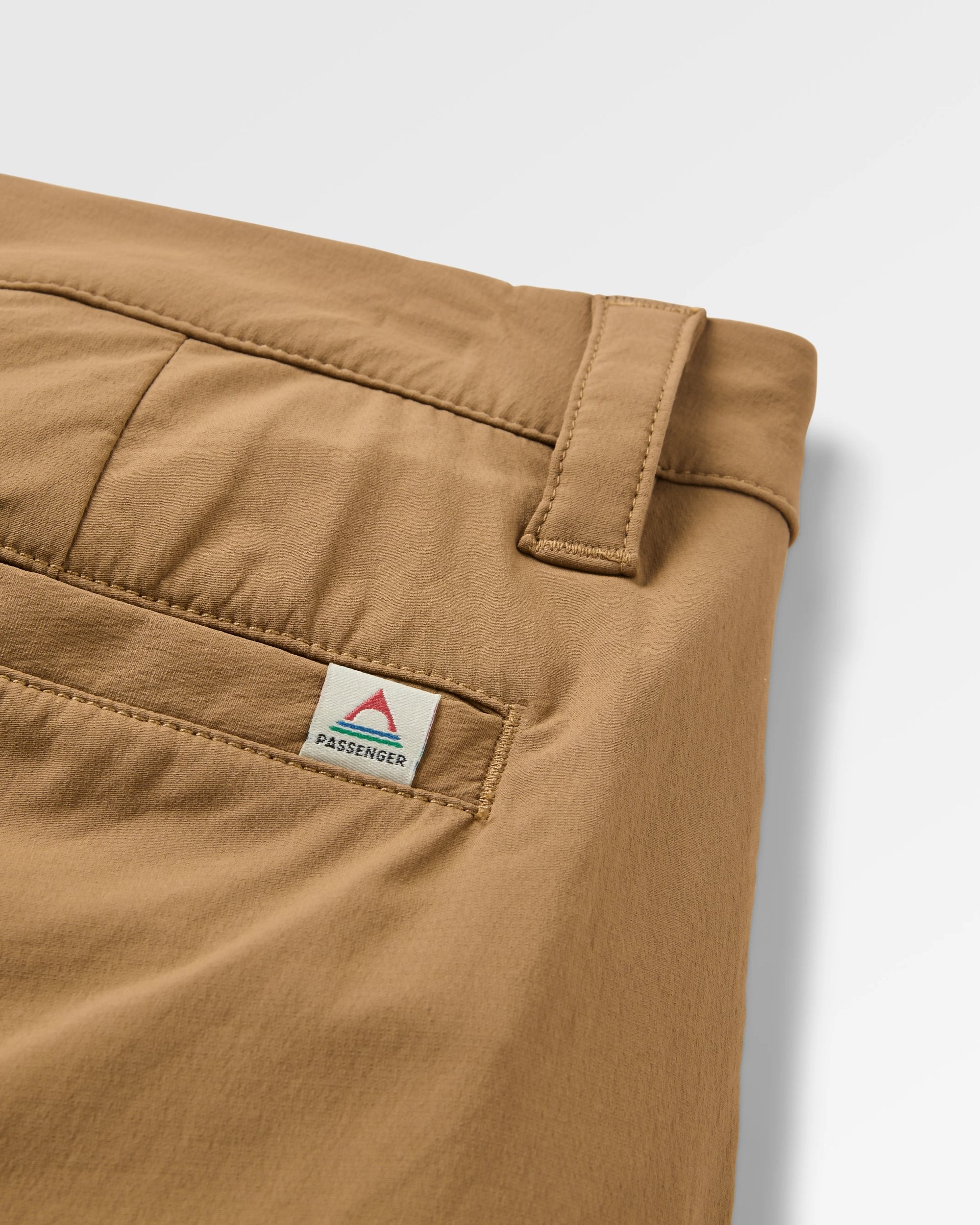 365 All Purpose NetPlus® Short - Caramel Brown - Flatlay