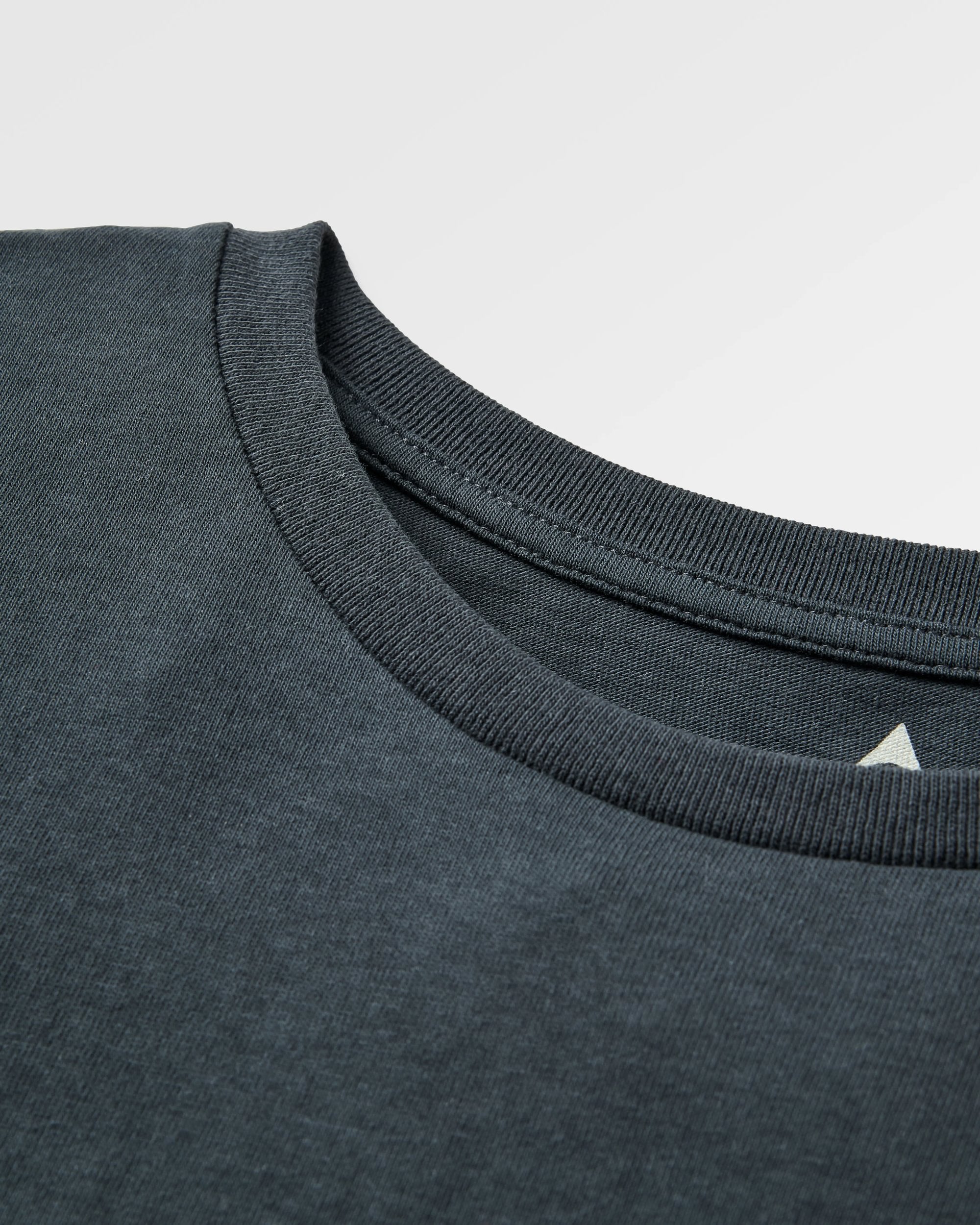 Roam Slow Women's Recycled Cotton LS T-Shirt - Black - Flatlay