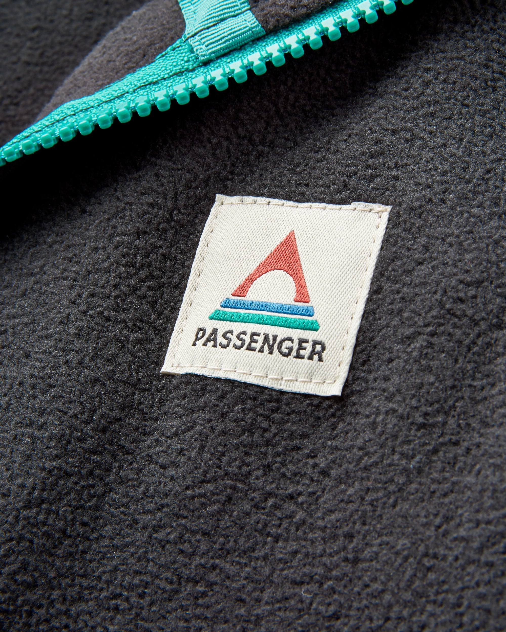 Sorrel Recycled Polar Fleece - Black - Flatlay