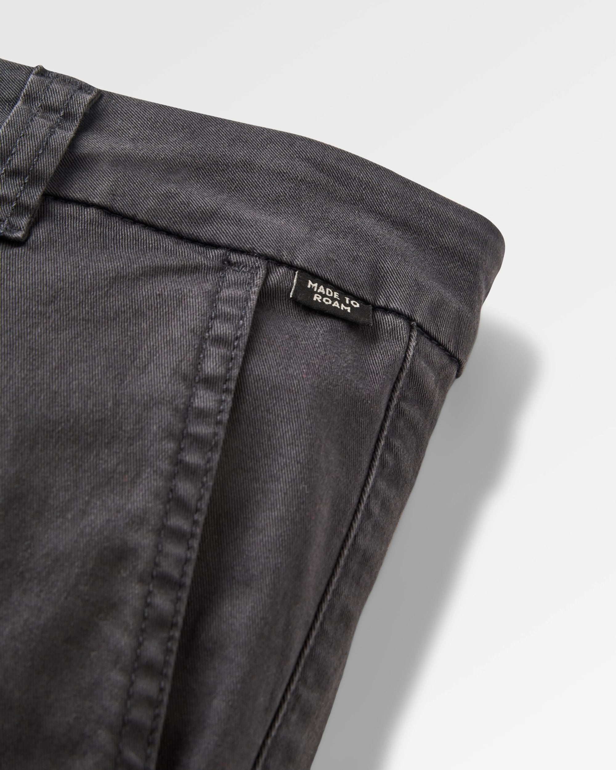 365 Organic Cotton Trouser - Faded Black
 - Flatlay