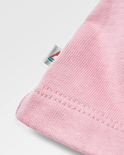 Remote Recycled Cotton Hoodie - Pink Haze - Flatlay
