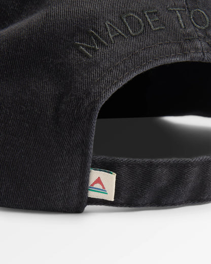 Byron Cap - Faded Black
 - Flatlay