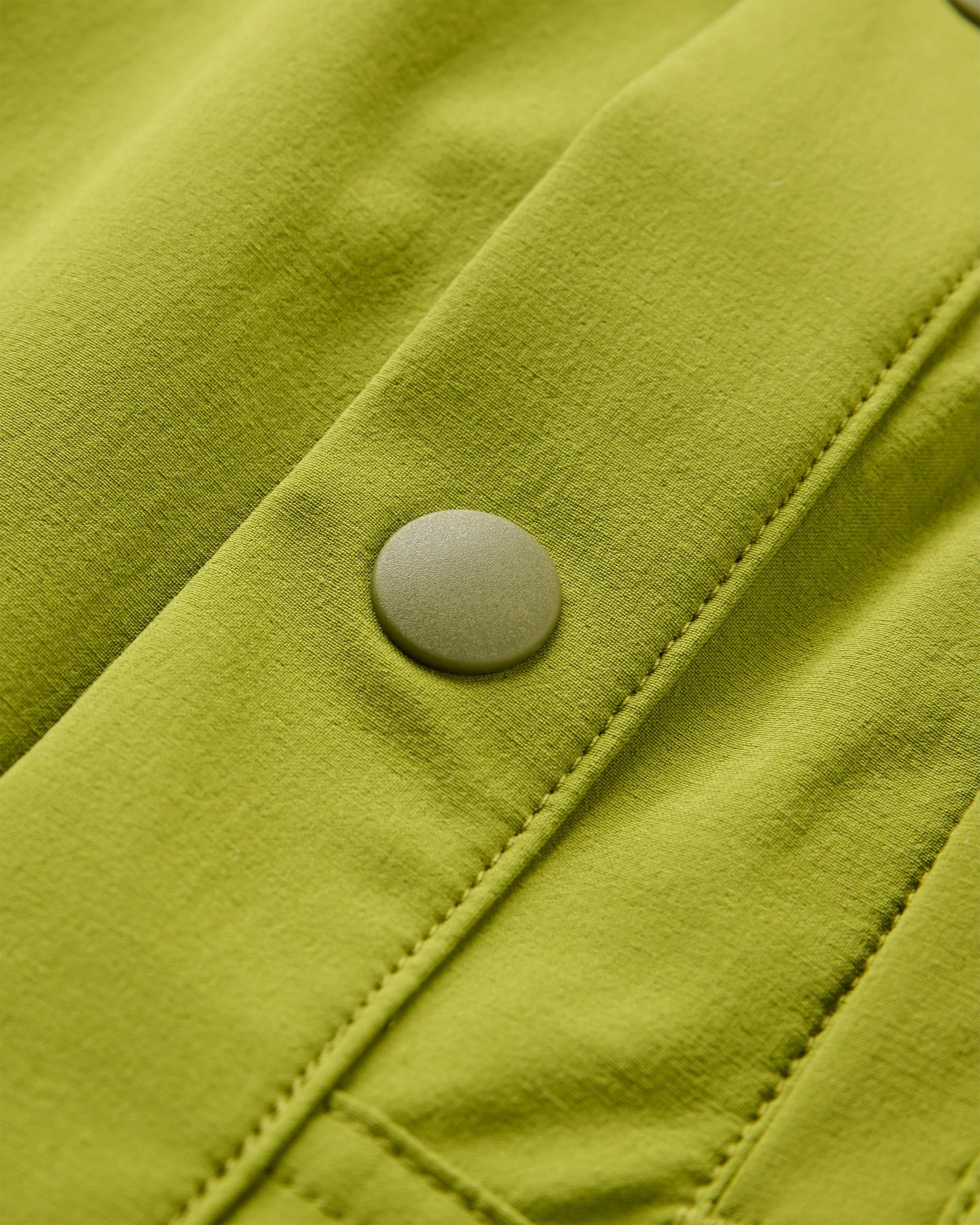 Traveller Short Sleeve Stretch Shirt - Tea Green - Flatlay