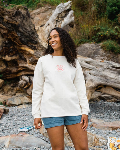 Discovery Recycled Cotton Sweatshirt - Milky Marl