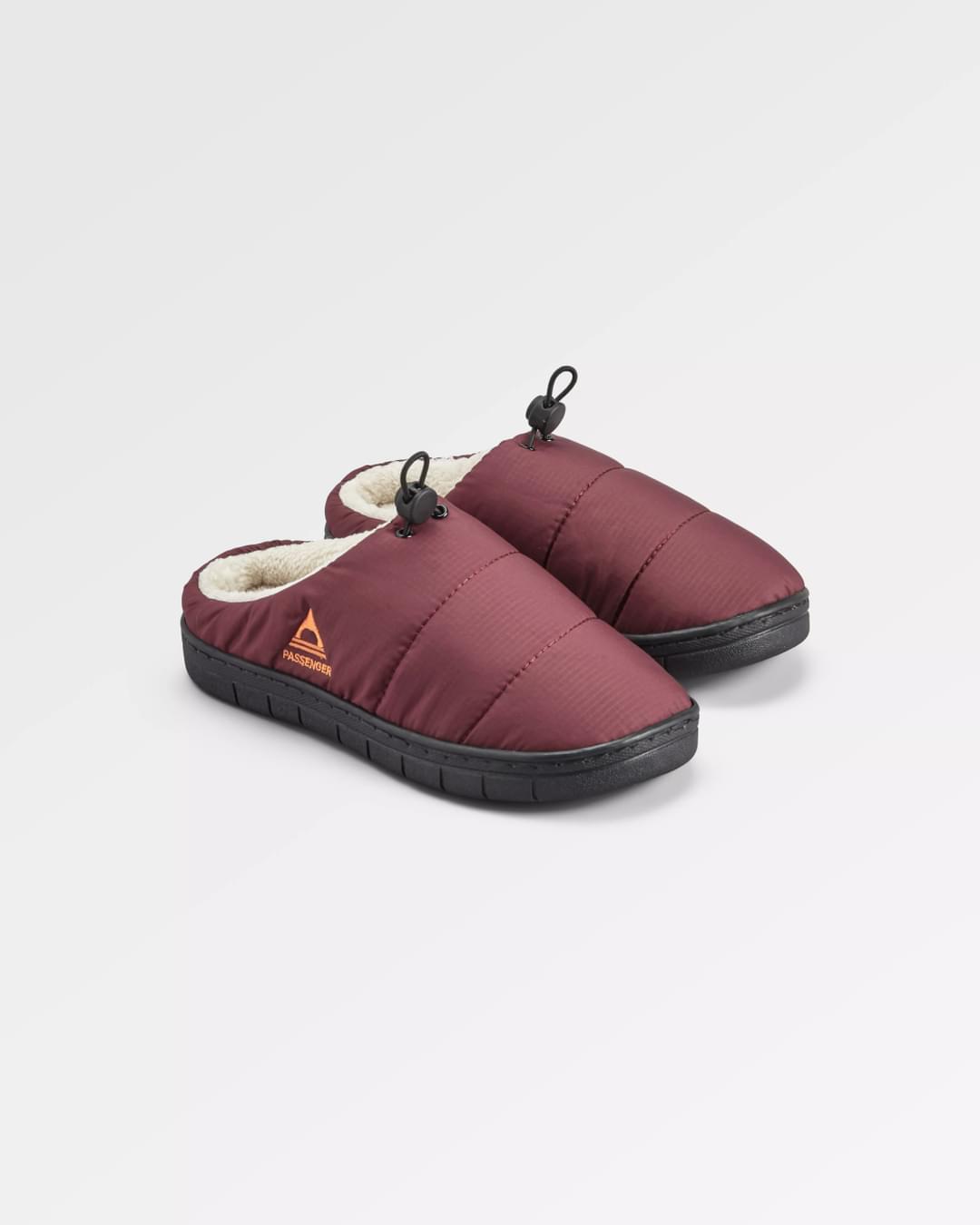 Step Out Slipper - Wine - Flatlay