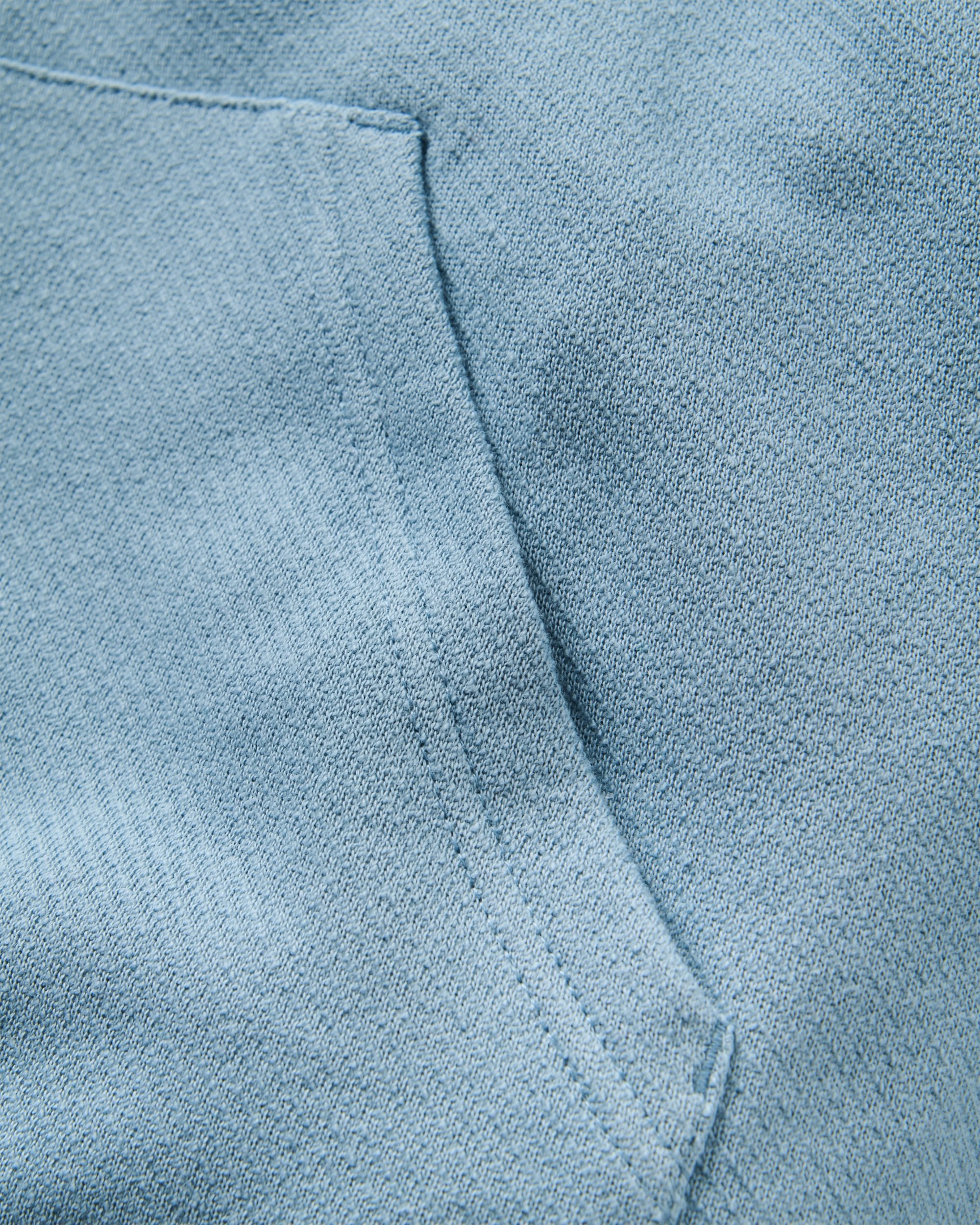 Sneak Hoodie - Faded Denim - Flatlay