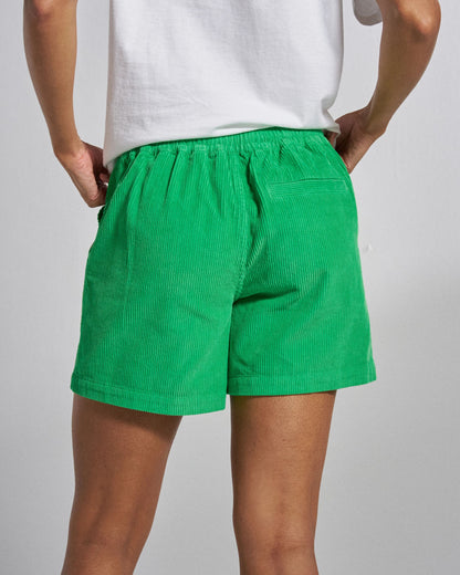 Avian Organic Cord Short - True Green - Studio Model