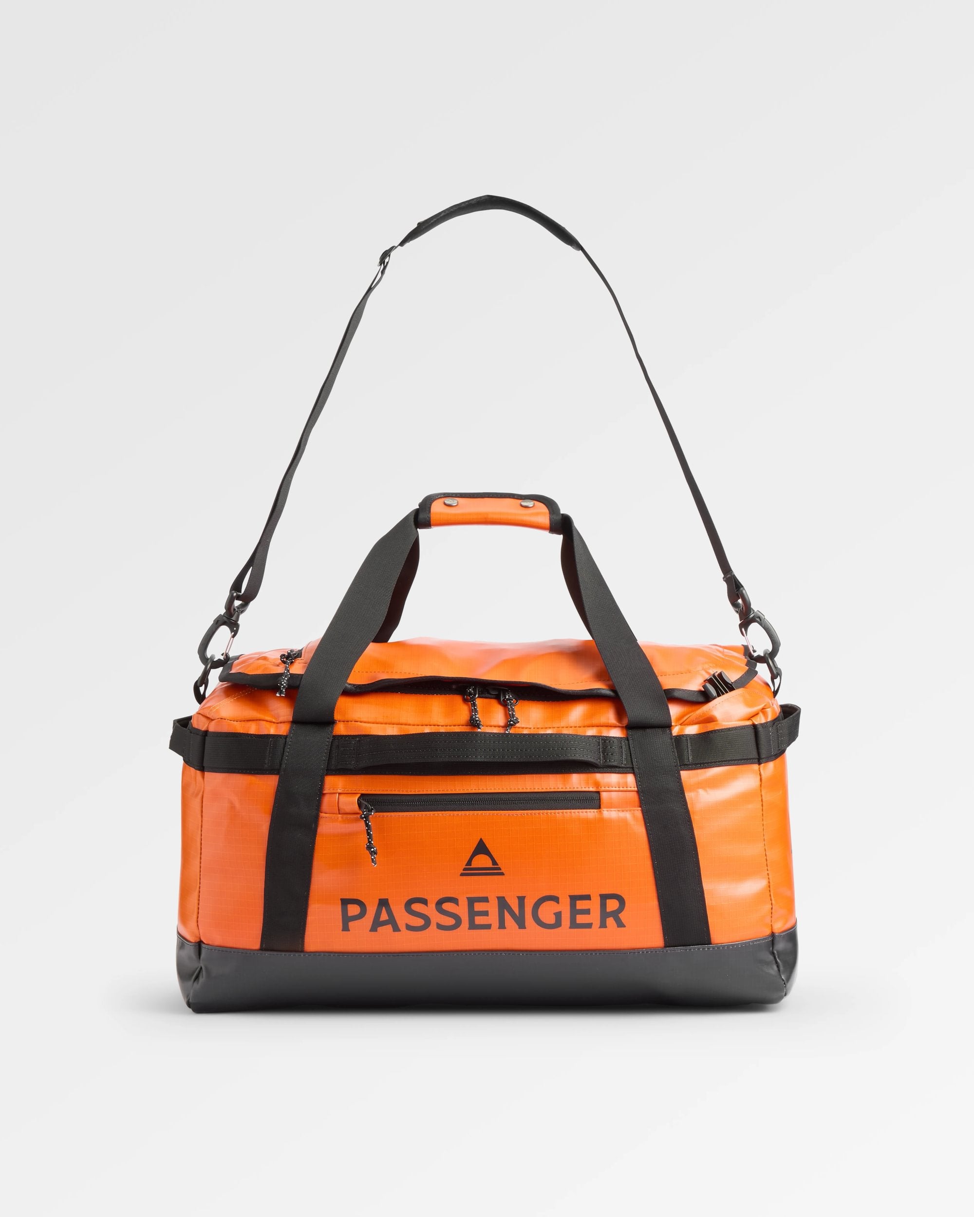 Roamer Recycled 40L Duffel Bag - Sunrise Orange - Flatlay