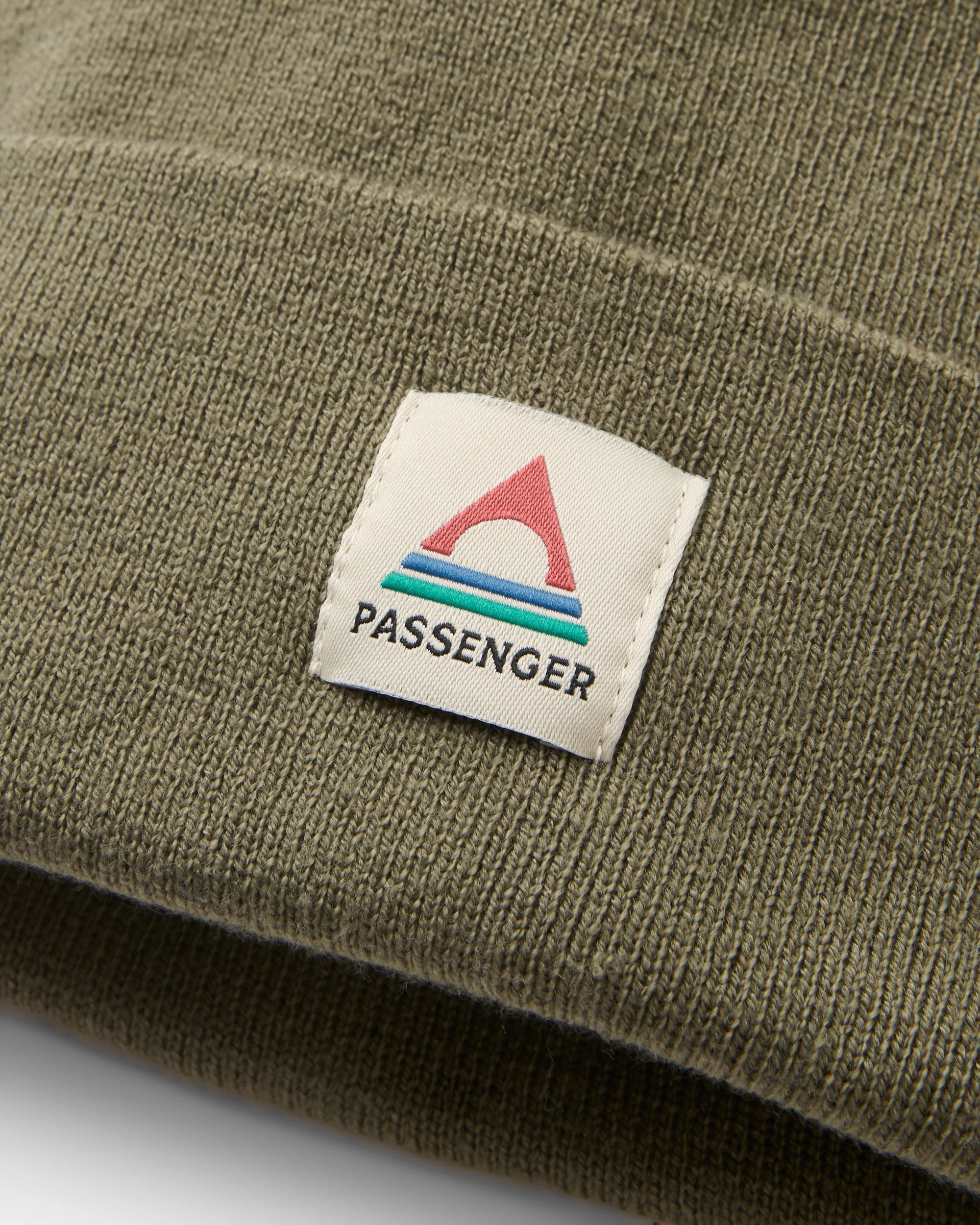 Core High-Top Beanie - Dusty Olive - Flatlay