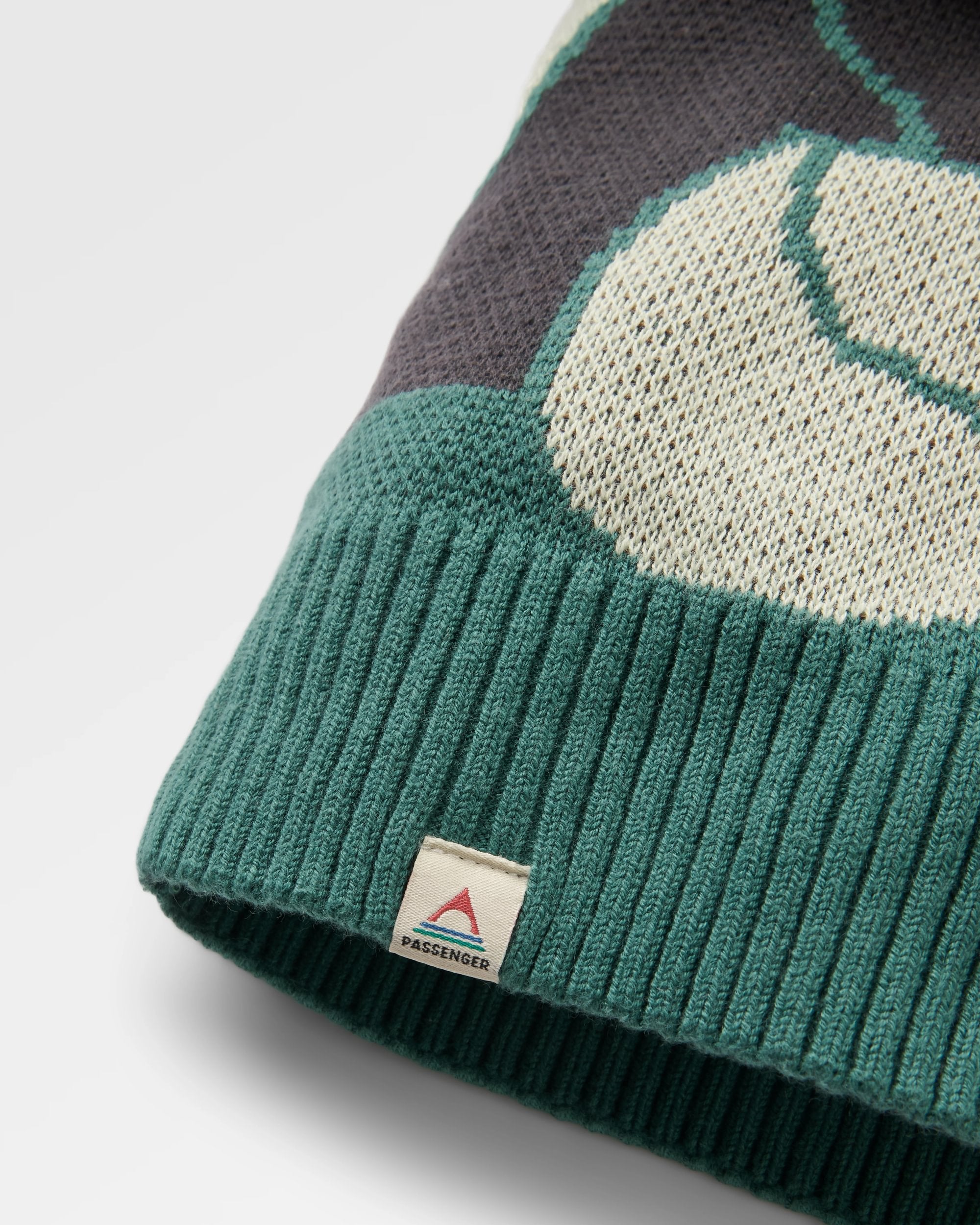 Hornbeam Knitted Jumper - Deep Ocean - Flatlay