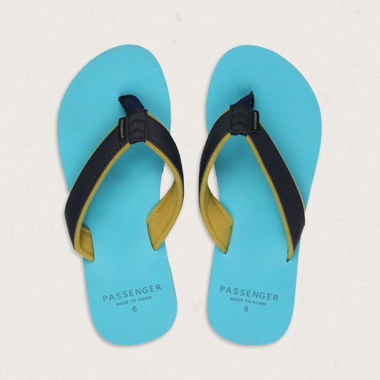 Lima Flip Flops - Pastel Turquoise