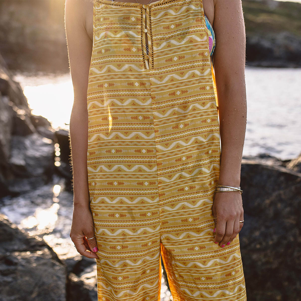 Spirit Jumpsuit - Ochre Yellow Sol