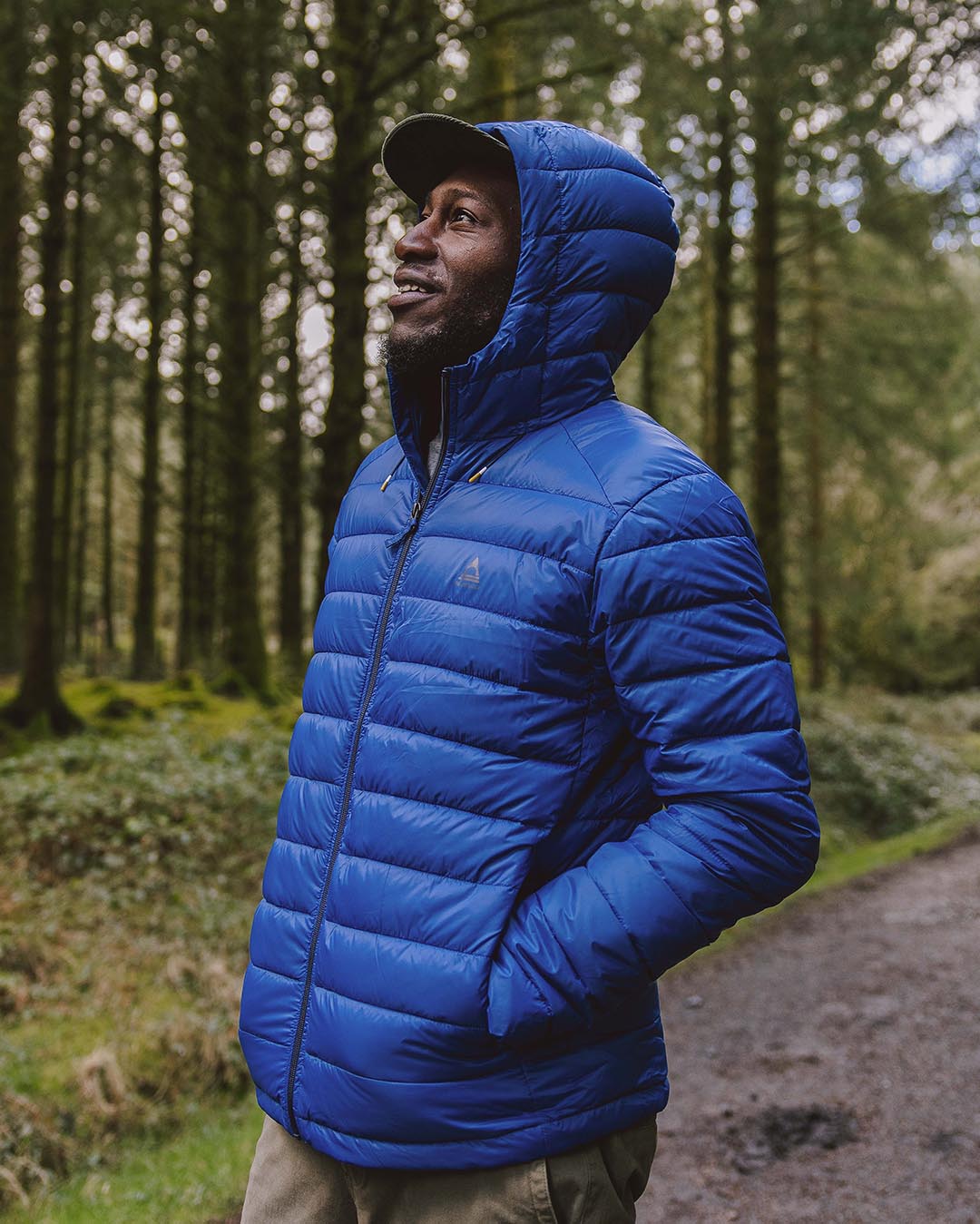 Roamer Recycled Insulated Jacket - Cobalt